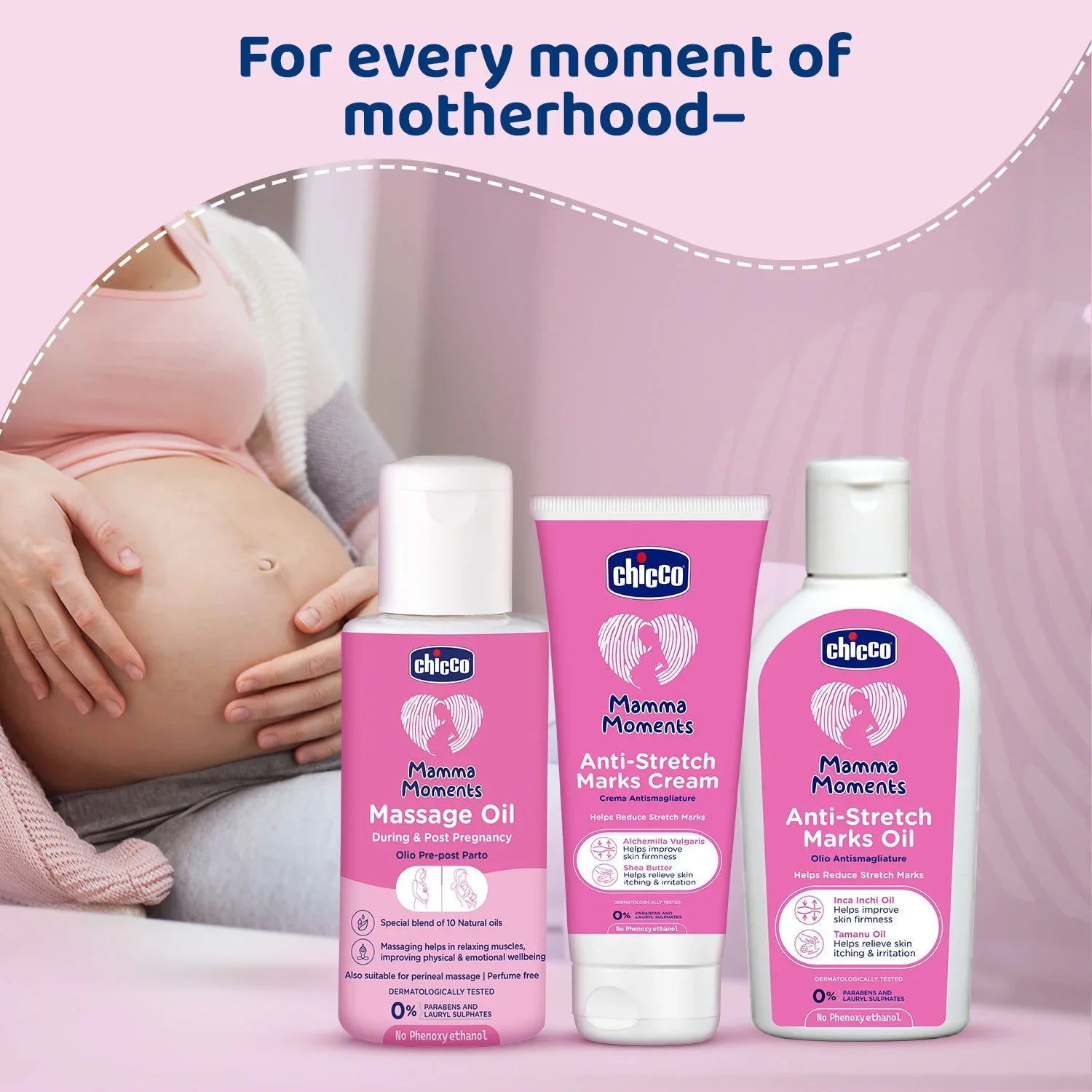 chicco Mamma Moments Anti Stretchmark Cream 75g