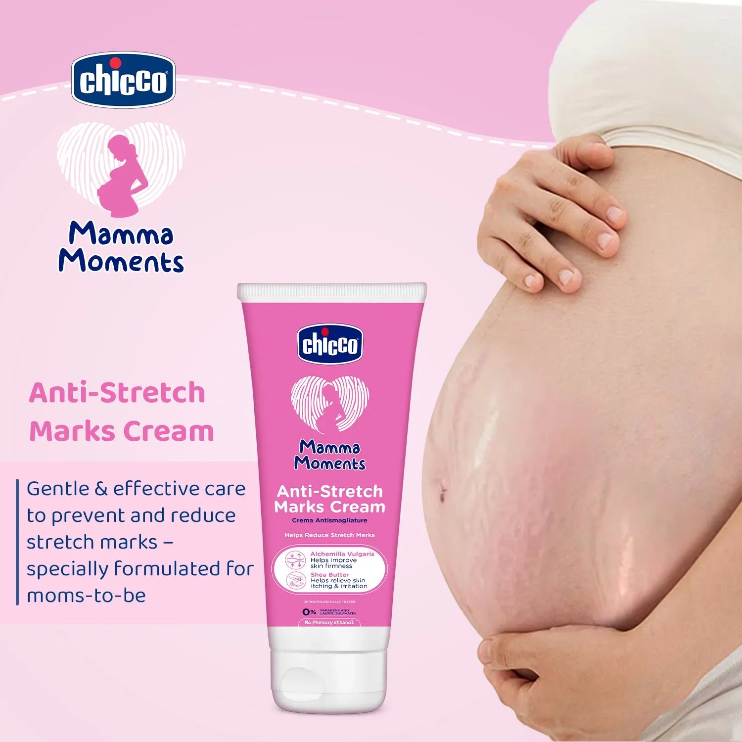 chicco Mamma Moments Anti Stretchmark Cream 75g