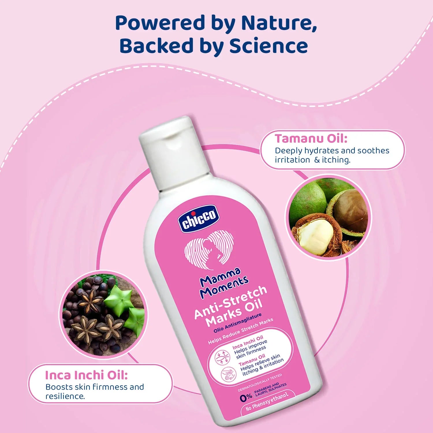 chicco Mamma Moments Anti Stretchmark Oil 100 ml