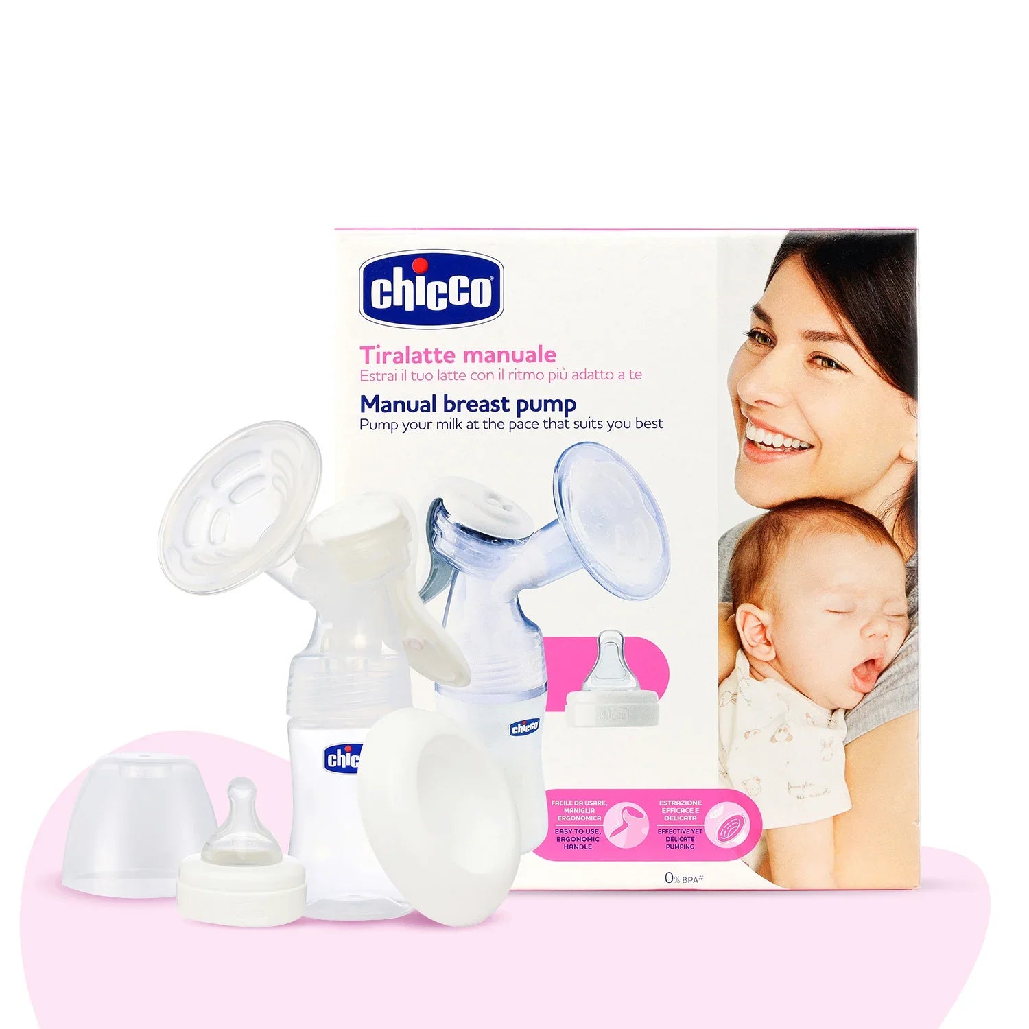 chicco Manual Breast Pump Wellbeing