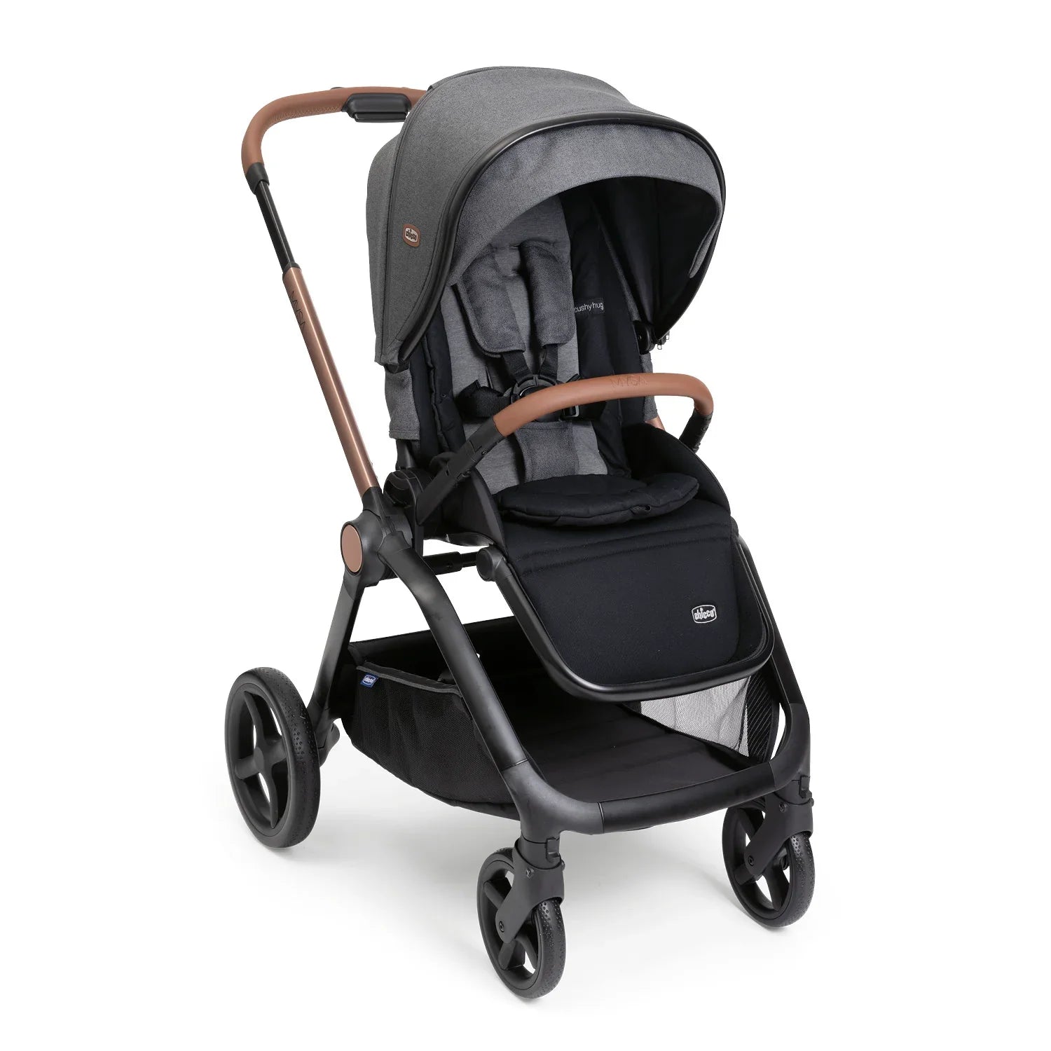 chicco Mysa Stroller Black Satin