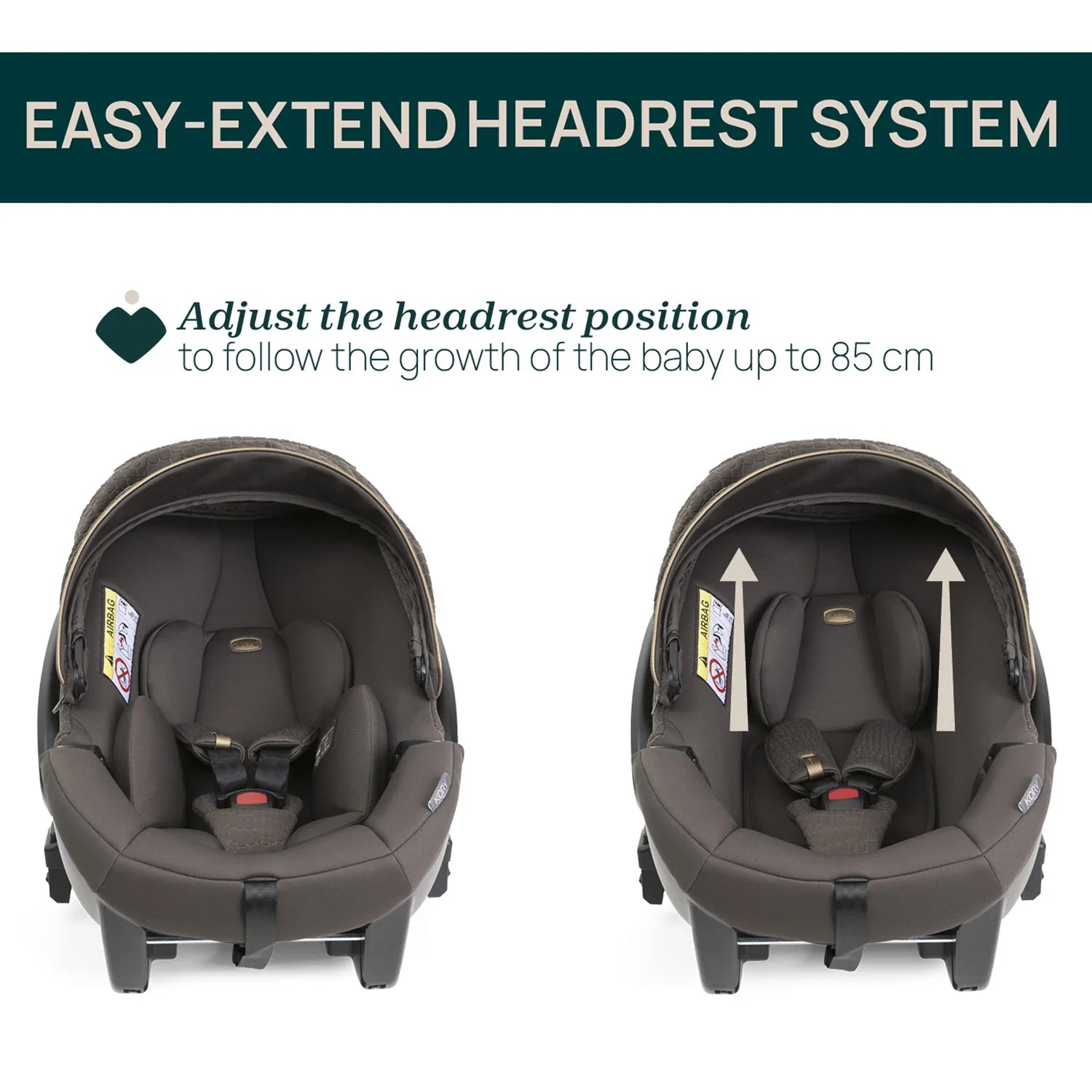 chicco Mysa Stroller Bronze Lizard  & Kory Plus Special Car Seat Bronze Lizard