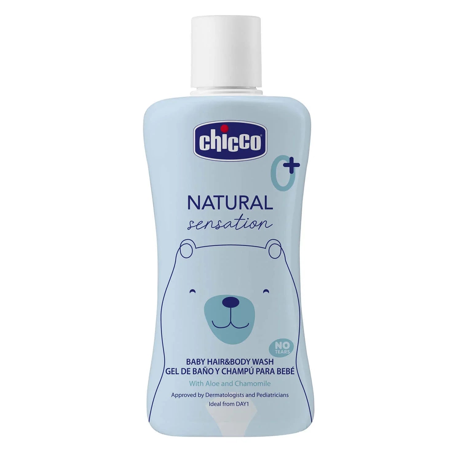chicco Natural Sensation Baby Hair & Body Wash 200 ml