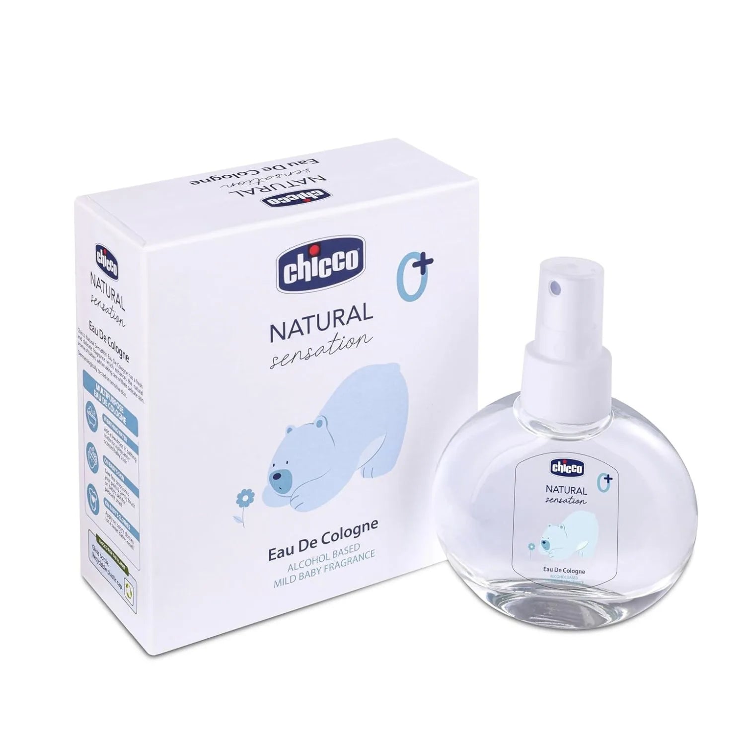 chicco Natural Sensation Eau De Cologne 100 ml