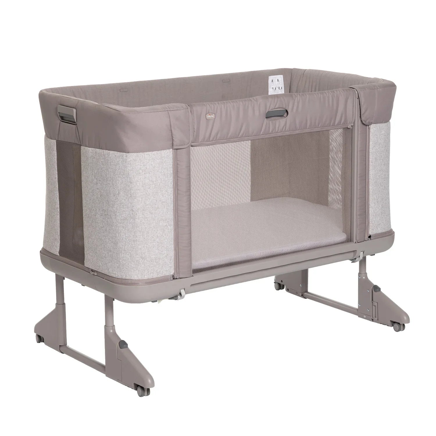 chicco Next2Me Forever Co Sleeping Cot Almond