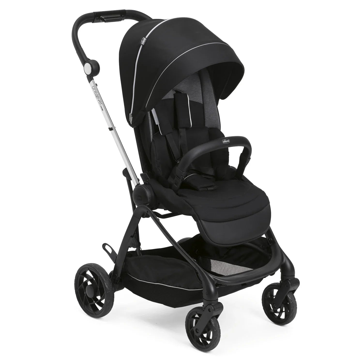 chicco One4Ever Lounge Stroller Black Beauty