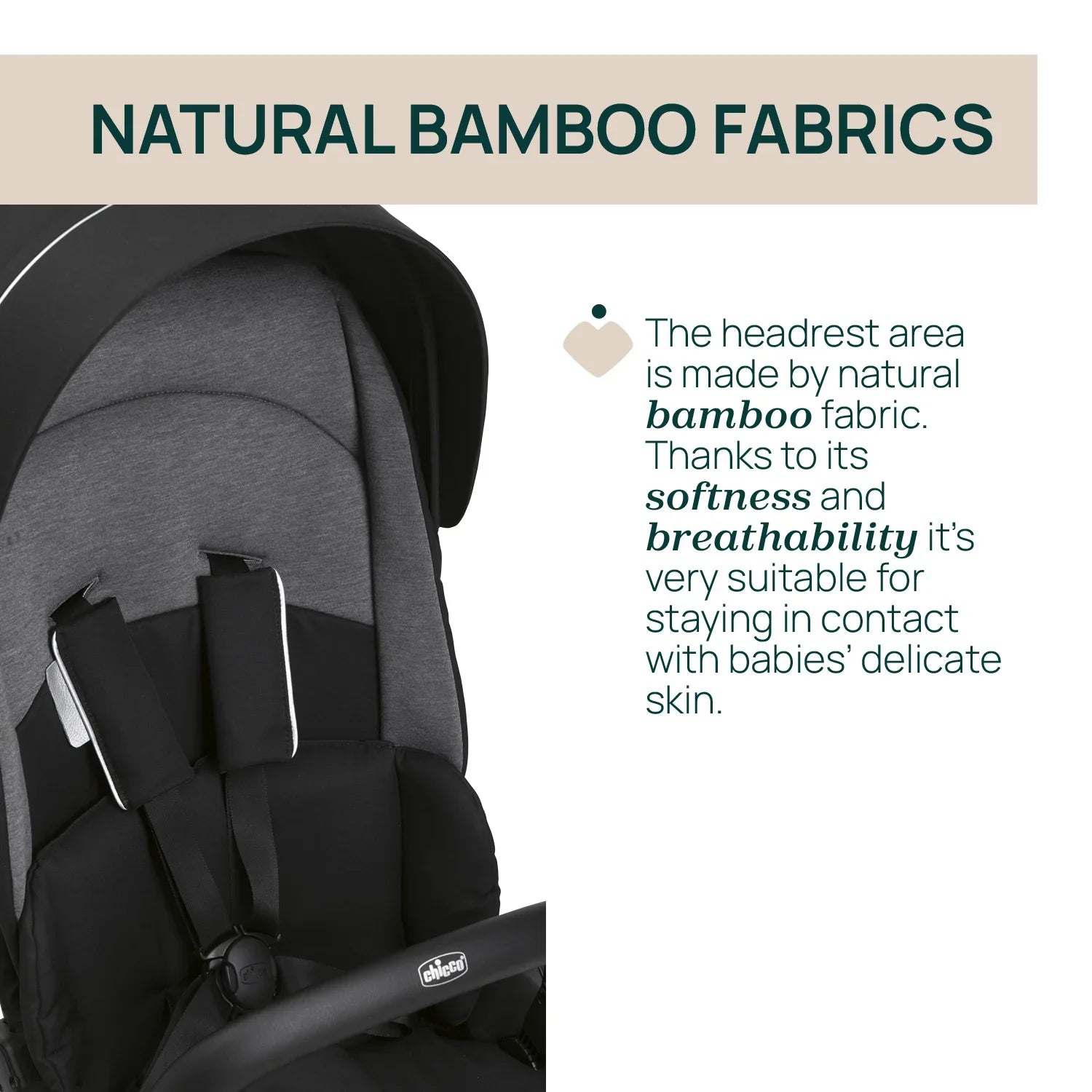 chicco One4Ever Lounge Stroller Black Beauty