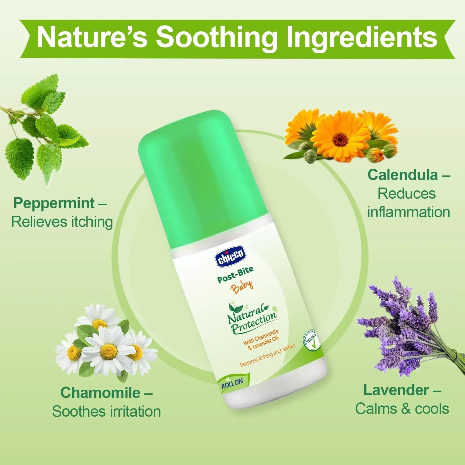 chicco Post Bite Roll On 40ml