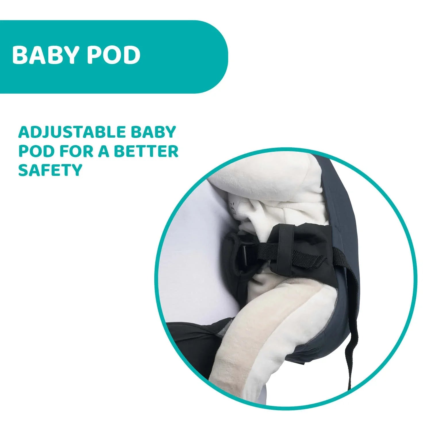 chicco Skin Fit Baby Carrier Blue Passion