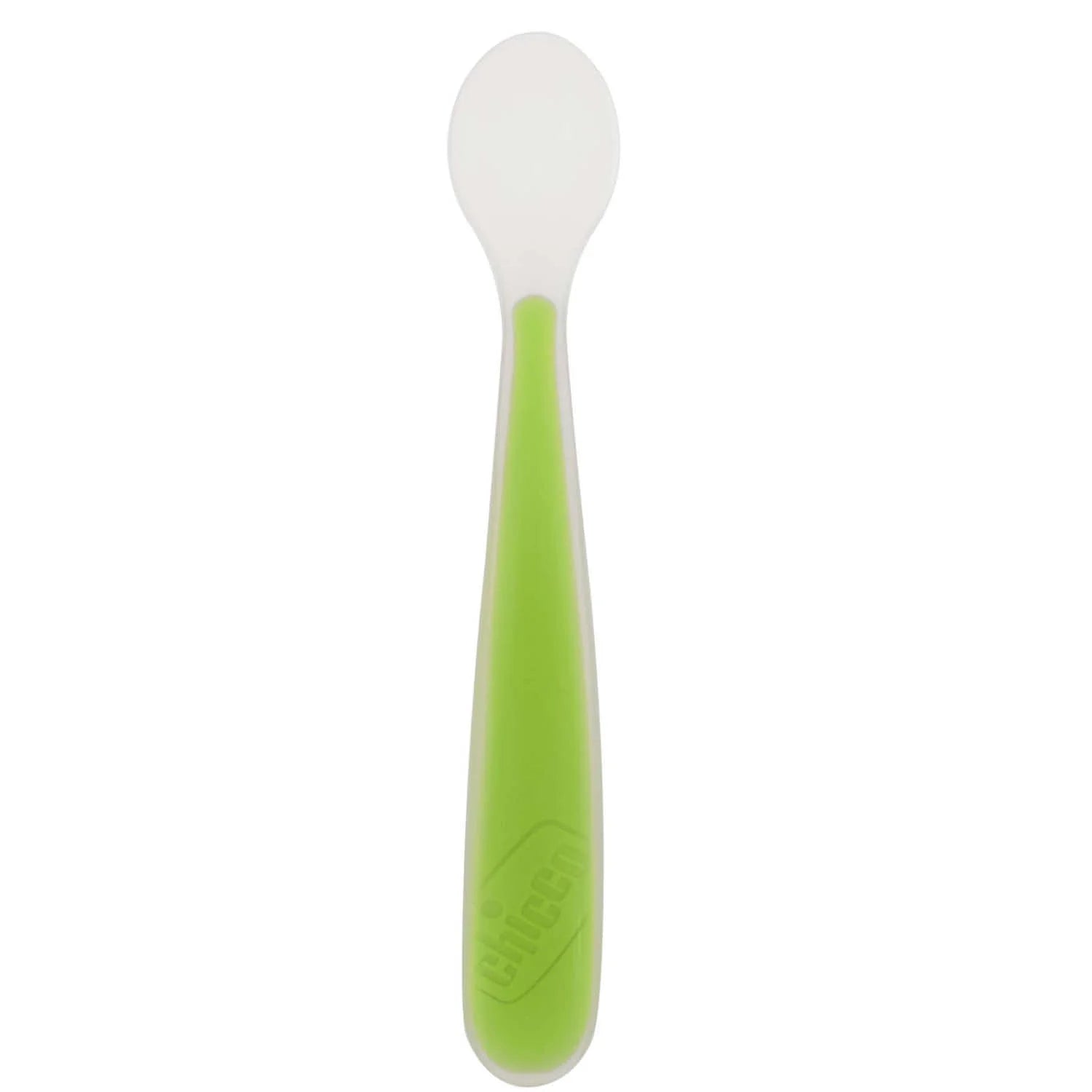 chicco Soft Silicone Spoon 6M+ Green Up