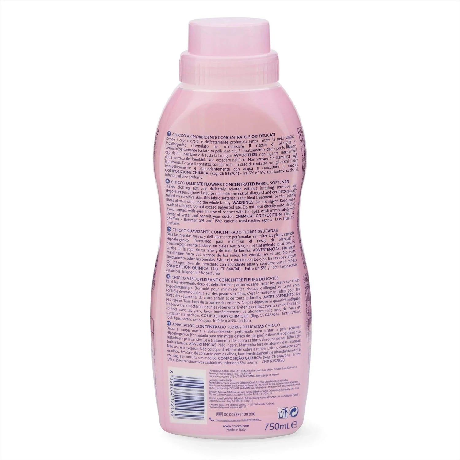 chicco Softener Delicate Flowers 750ml