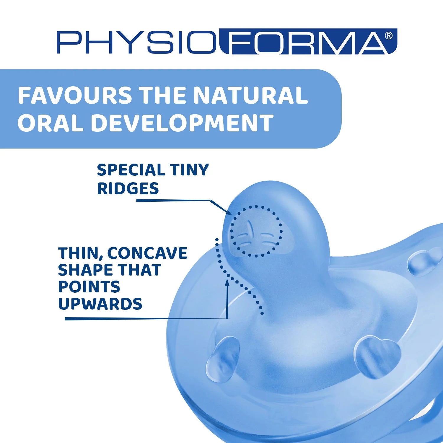 Chicco Soother Physio Soft Blue 16 to36M 1Pc