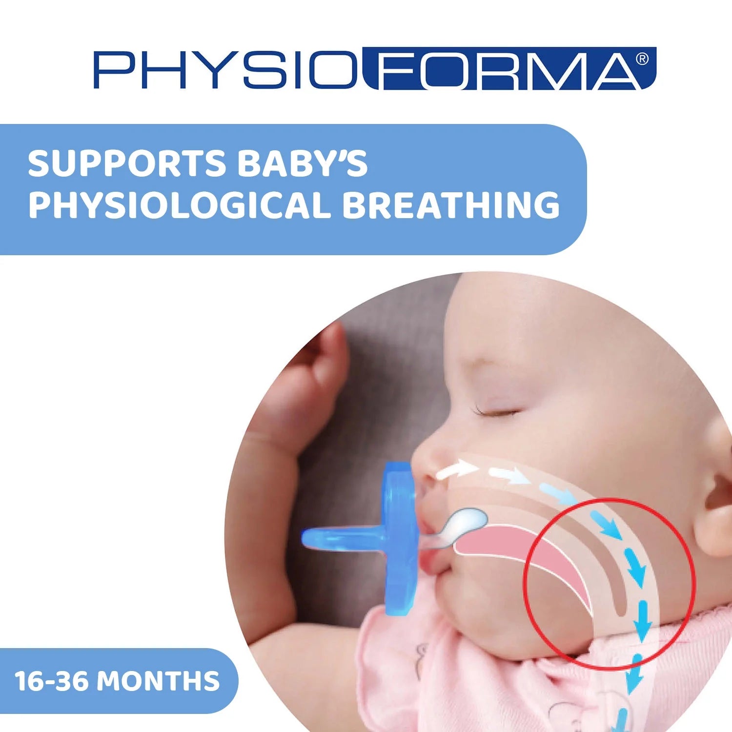Chicco Soother Physio Soft Blue 16 to36M 1Pc