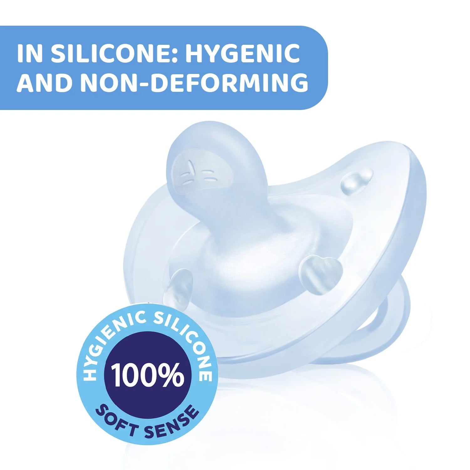 Chicco Soother Physio Soft Blue 2 to 6M 1Pc