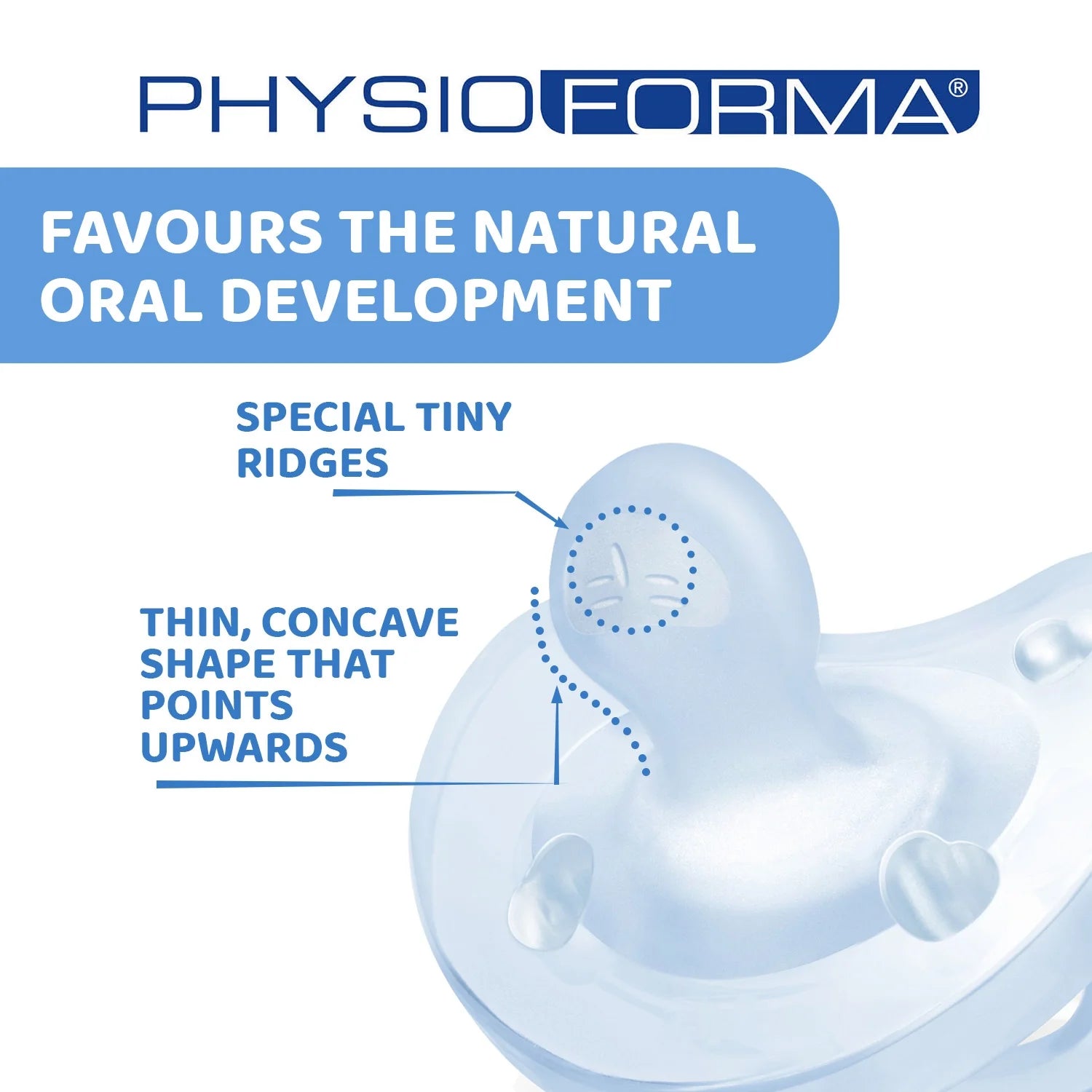 Chicco Soother Physio Soft Blue 2 to 6M 1Pc