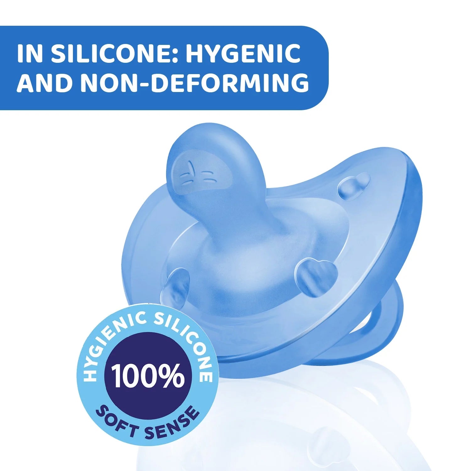 Chicco Soother Physio Soft Blue 6 to 16M 1Pc
