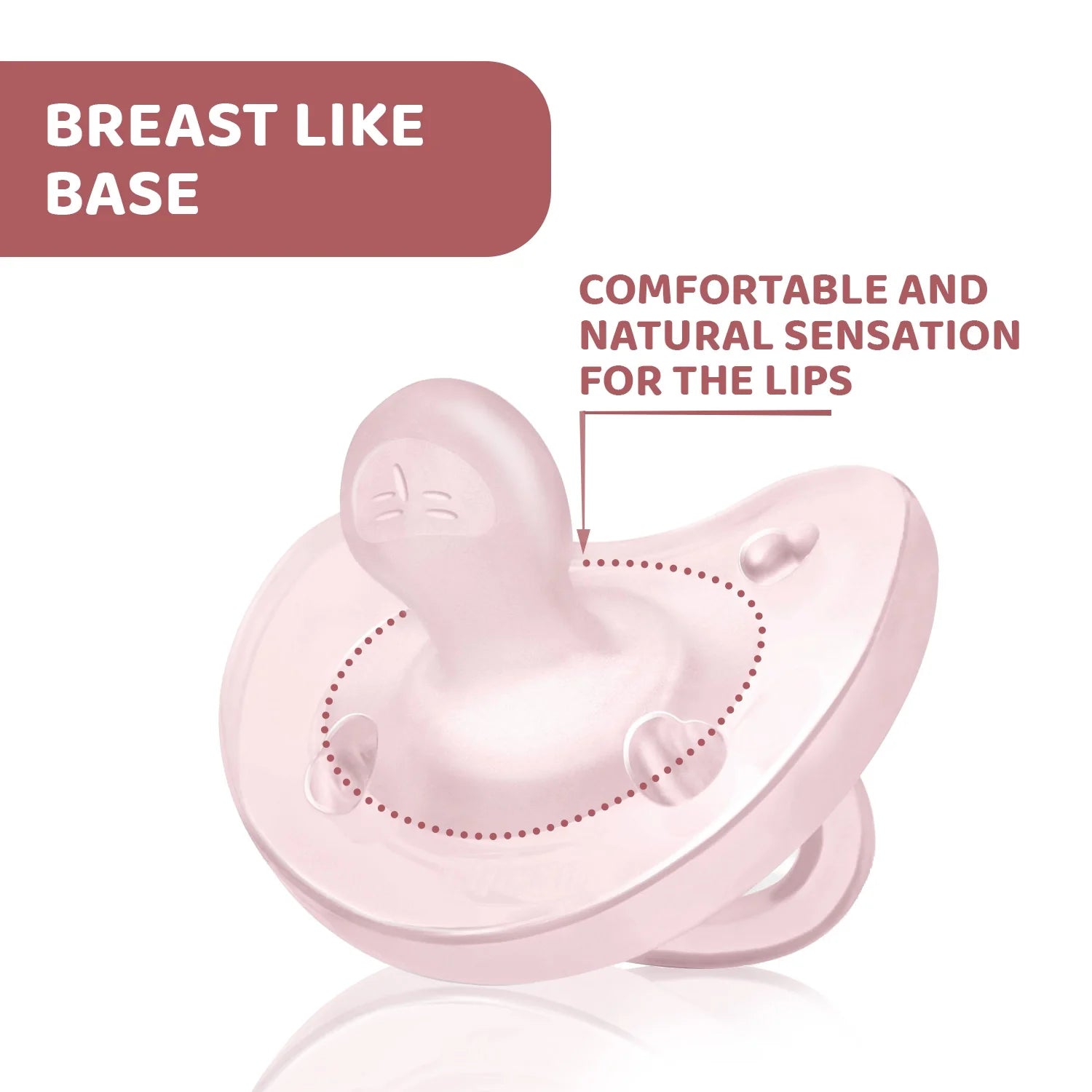 Chicco Soother Physio Soft Pink 2 to 6M 2Pcs