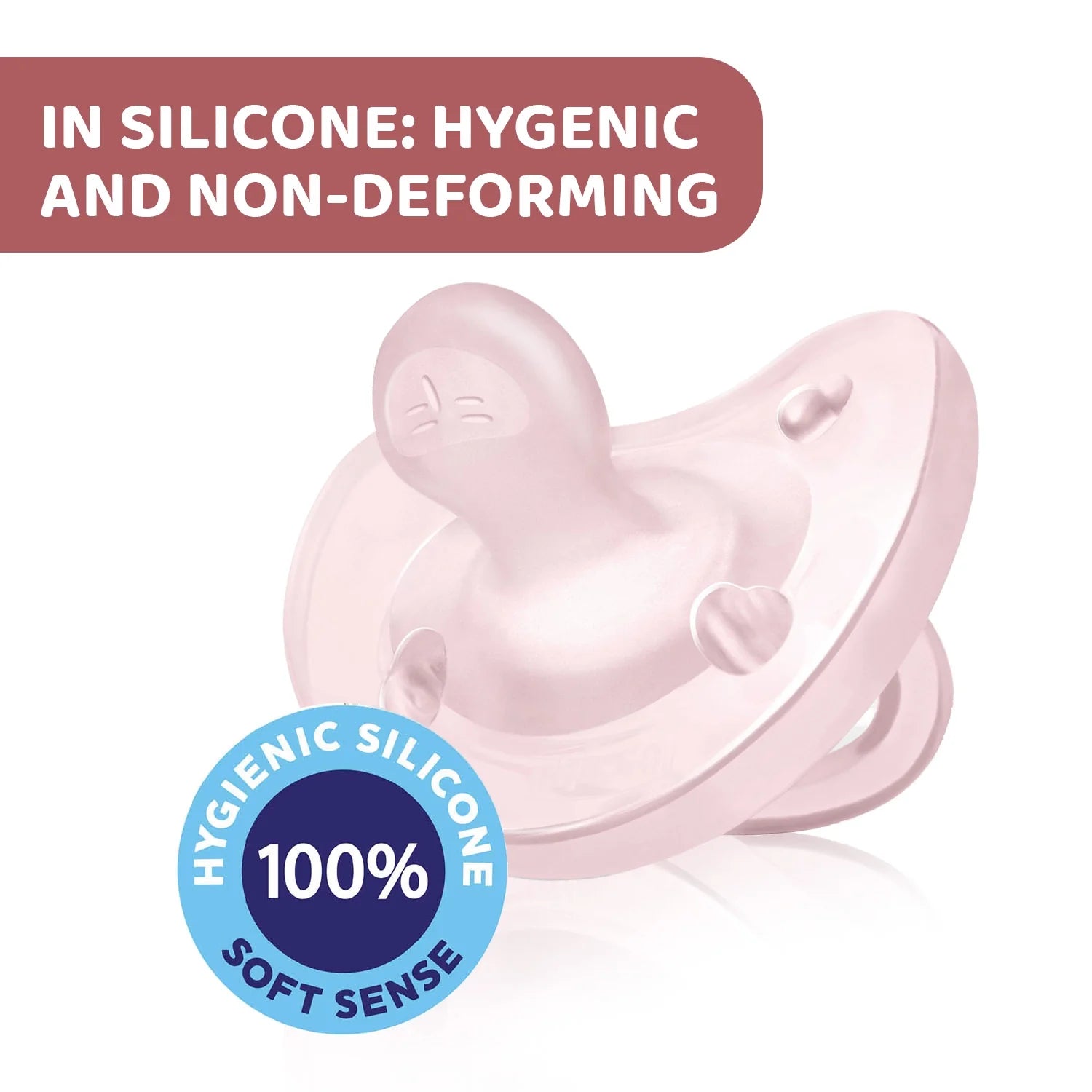 Chicco Soother Physio Soft Pink 2 to 6M 2Pcs