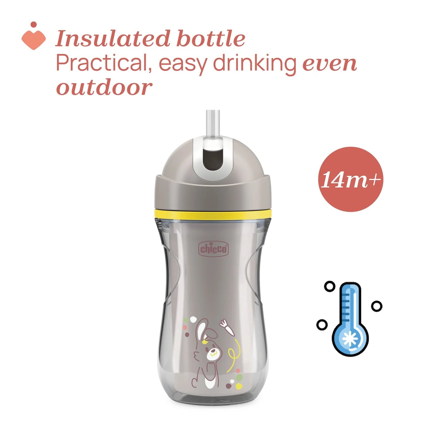 Chicco Sport Cup 14M+ Grey