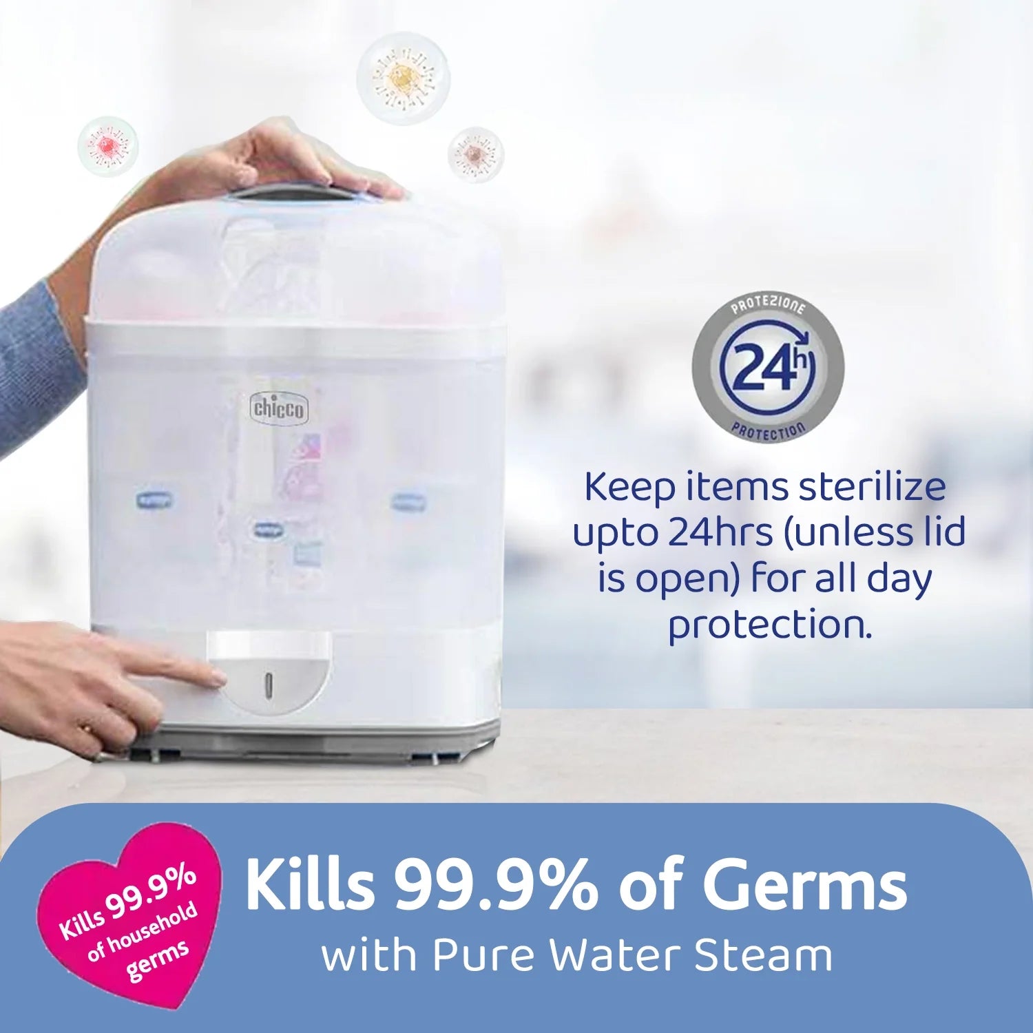 Chicco Steam Sterilizer 2 In 1