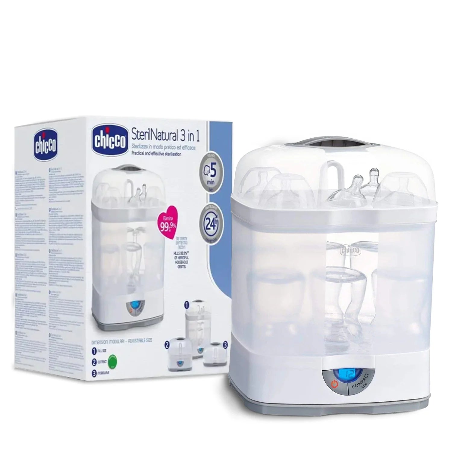 Chicco Steam Sterilizer 3 In 1