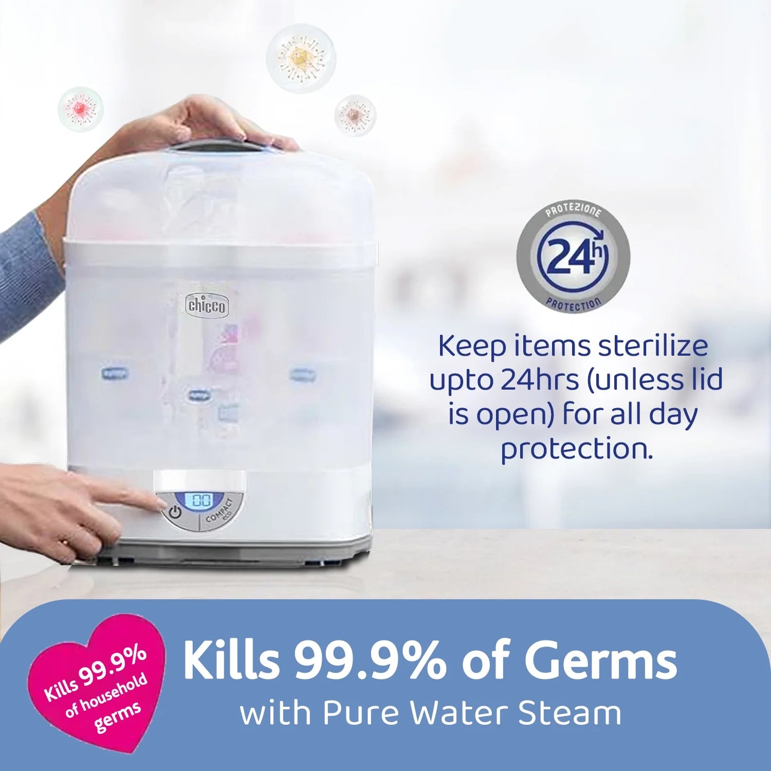 Chicco Steam Sterilizer 3 In 1
