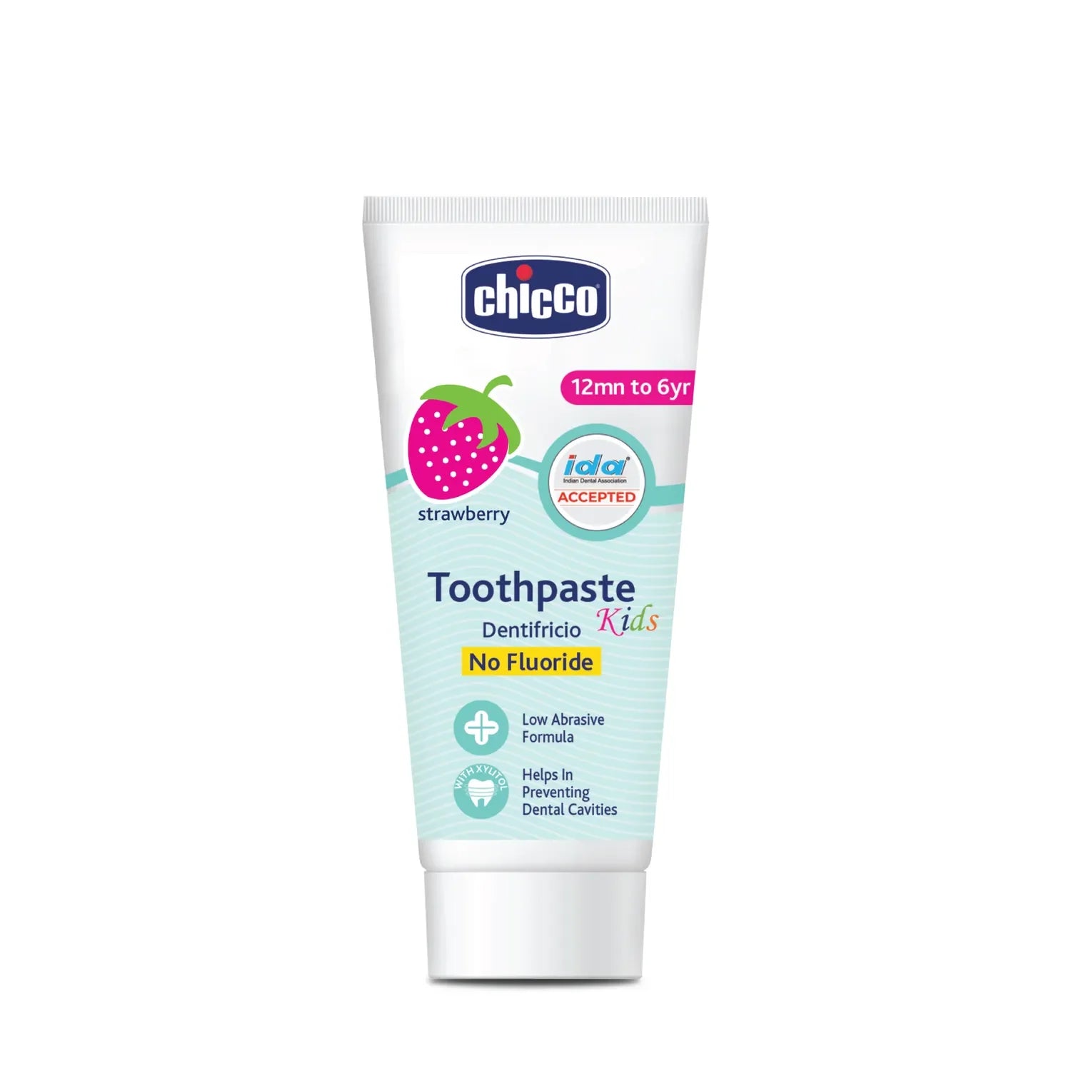 Chicco Strawberry Toothpaste 12M to 6Y 50 g