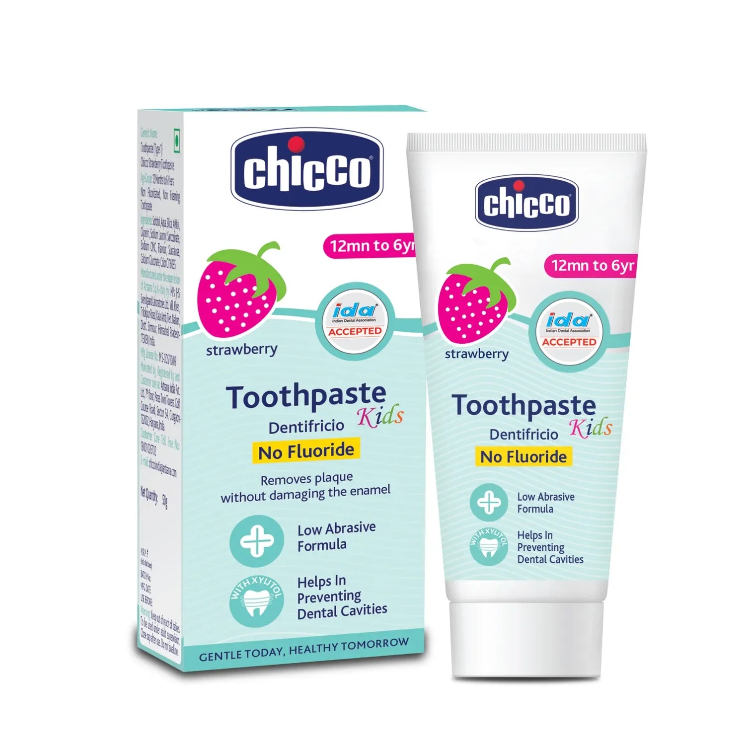 Chicco Strawberry Toothpaste 12M to 6Y 50 g