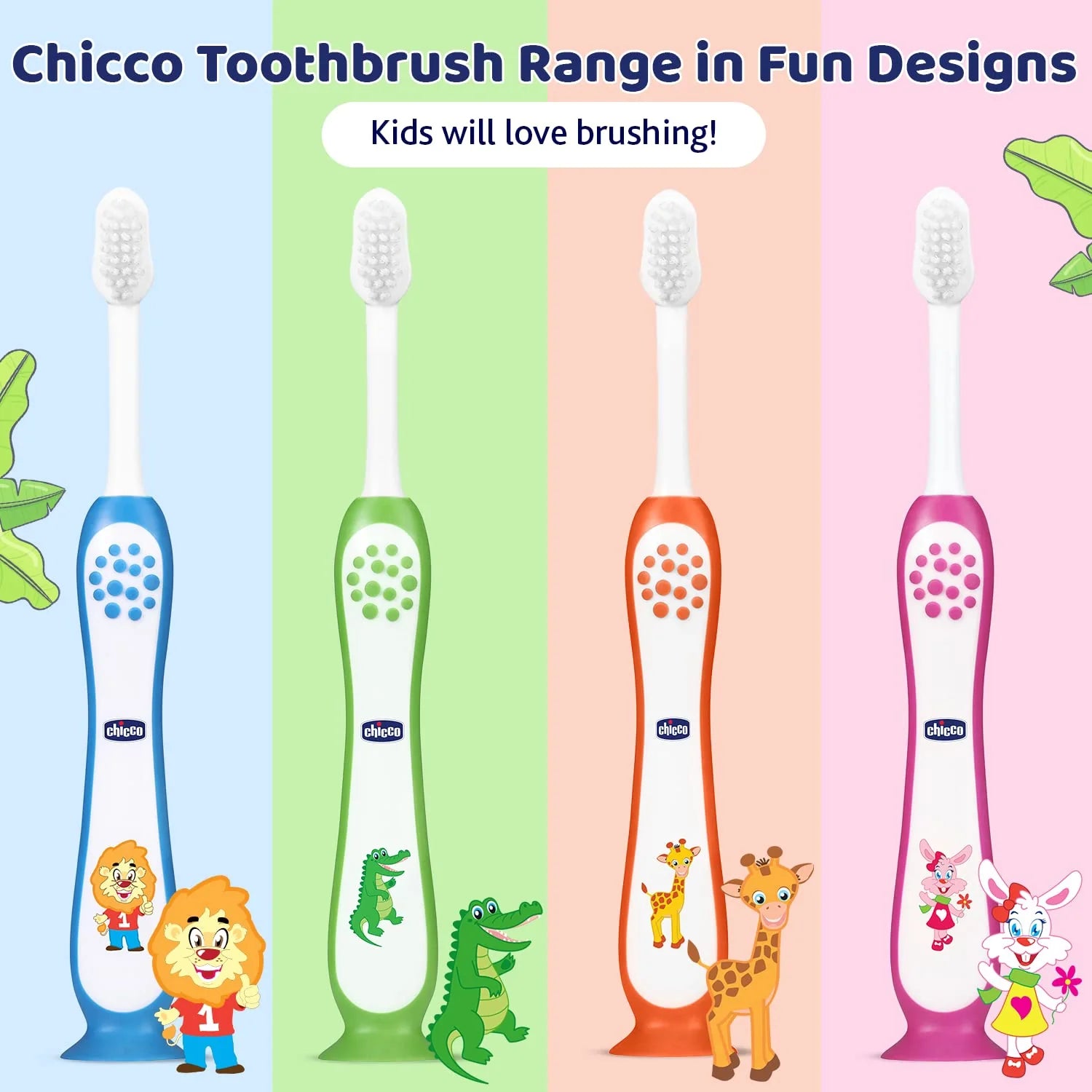 Chicco Toothbrush Blue 3Y to 8Y