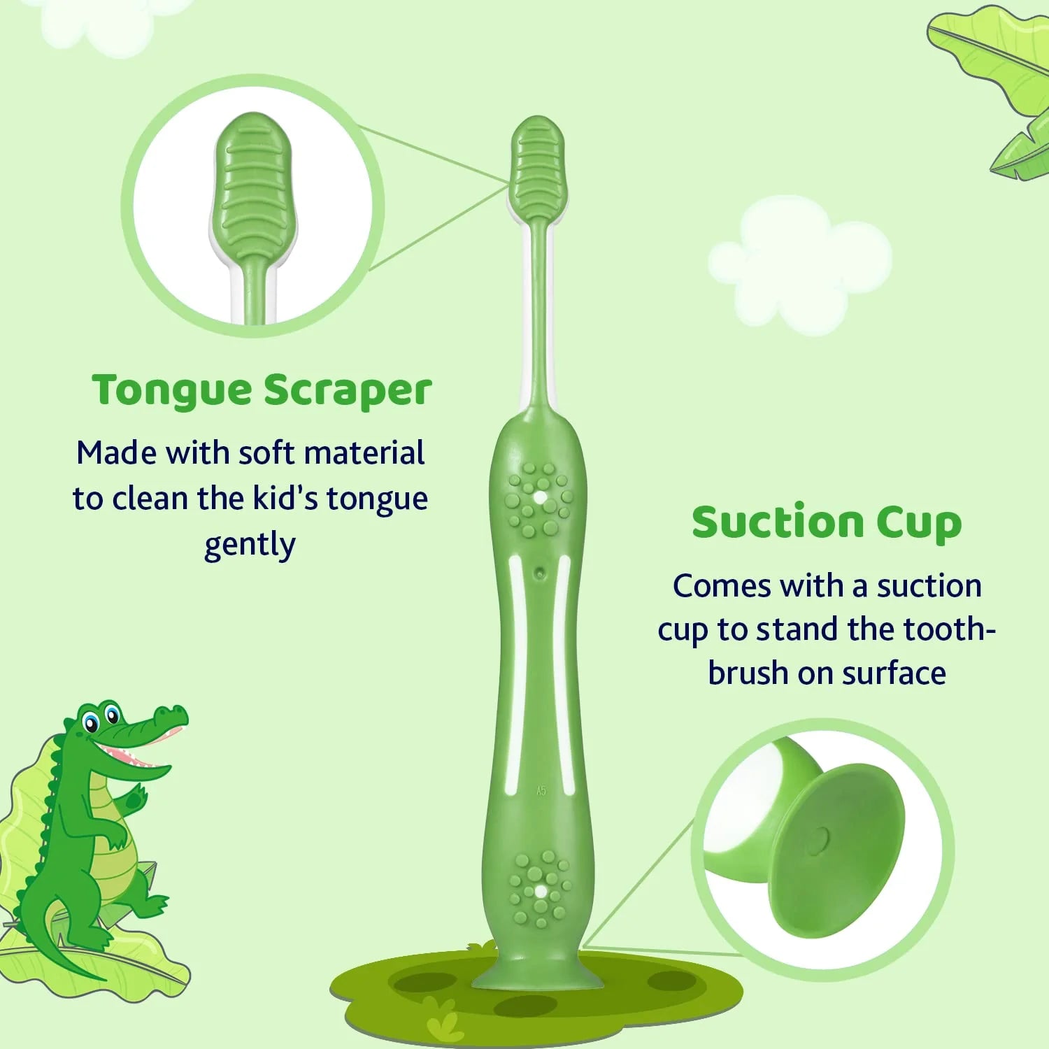 Chicco Toothbrush Green 3Y to 8Y
