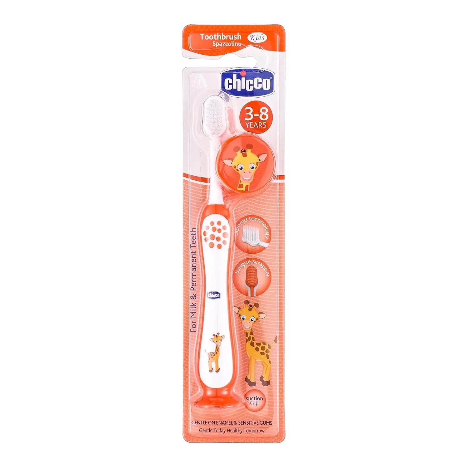 Chicco Toothbrush Orange 3Y to 8Y