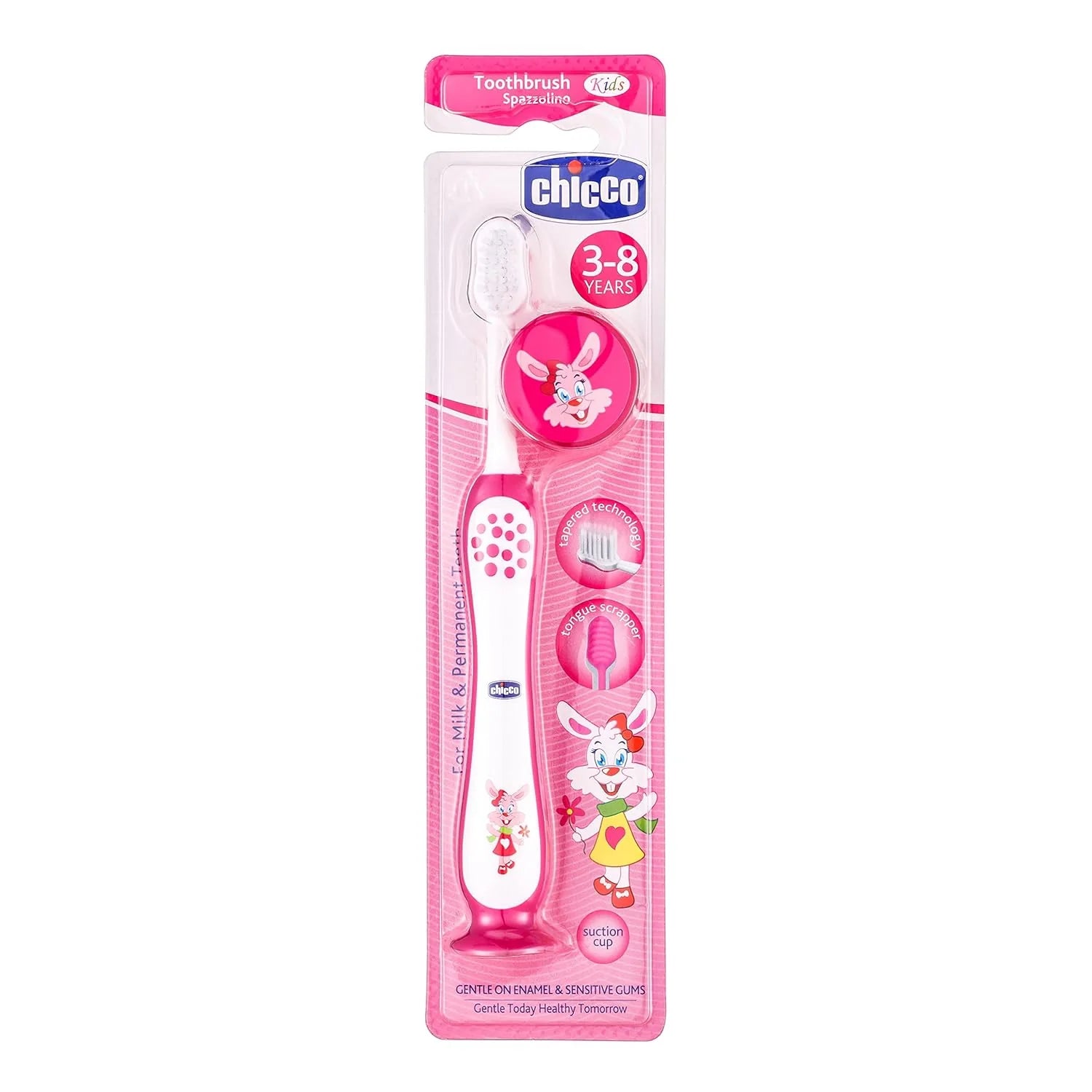 Chicco Toothbrush Pink 3Y to 8Y