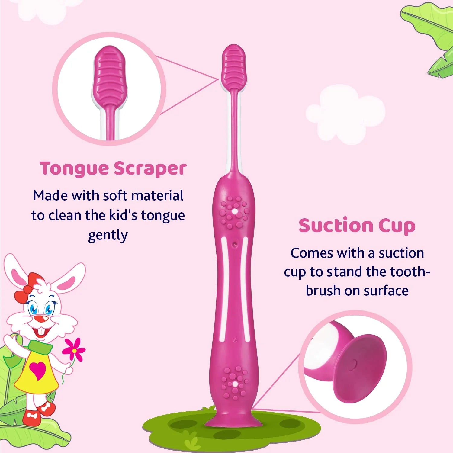 Chicco Toothbrush Pink 3Y to 8Y