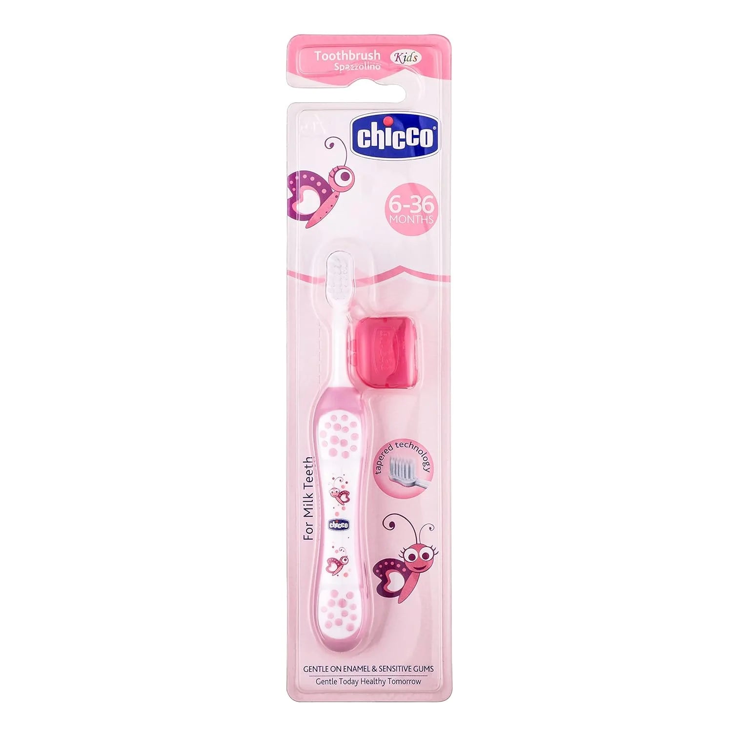 Chicco Toothbrush Pink 6M to 36M