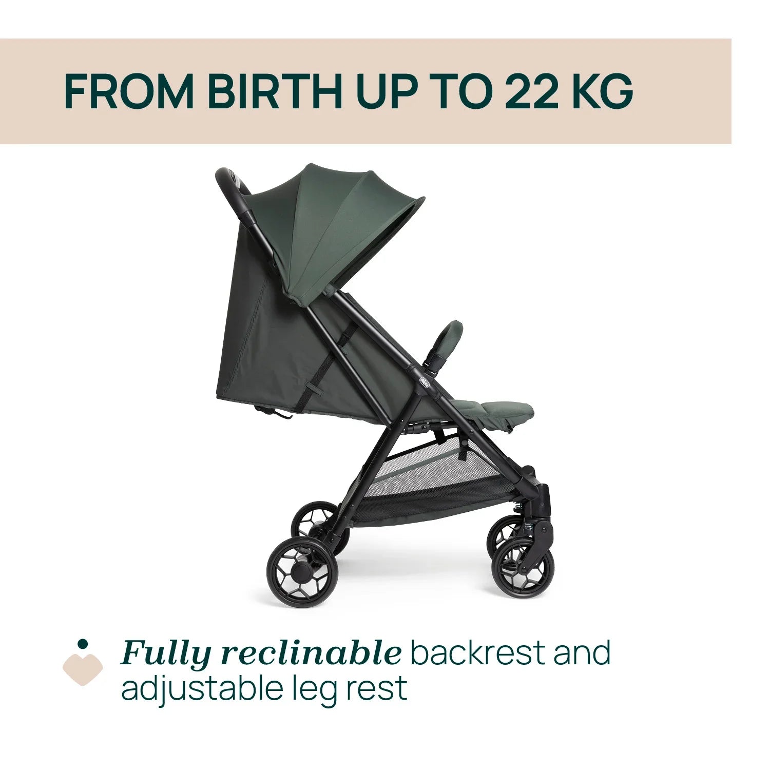 chicco Urbino Evergreen Stroller
