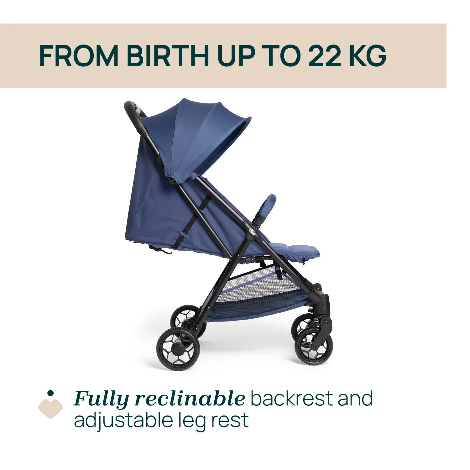 chicco Urbino Royal Blue Stroller