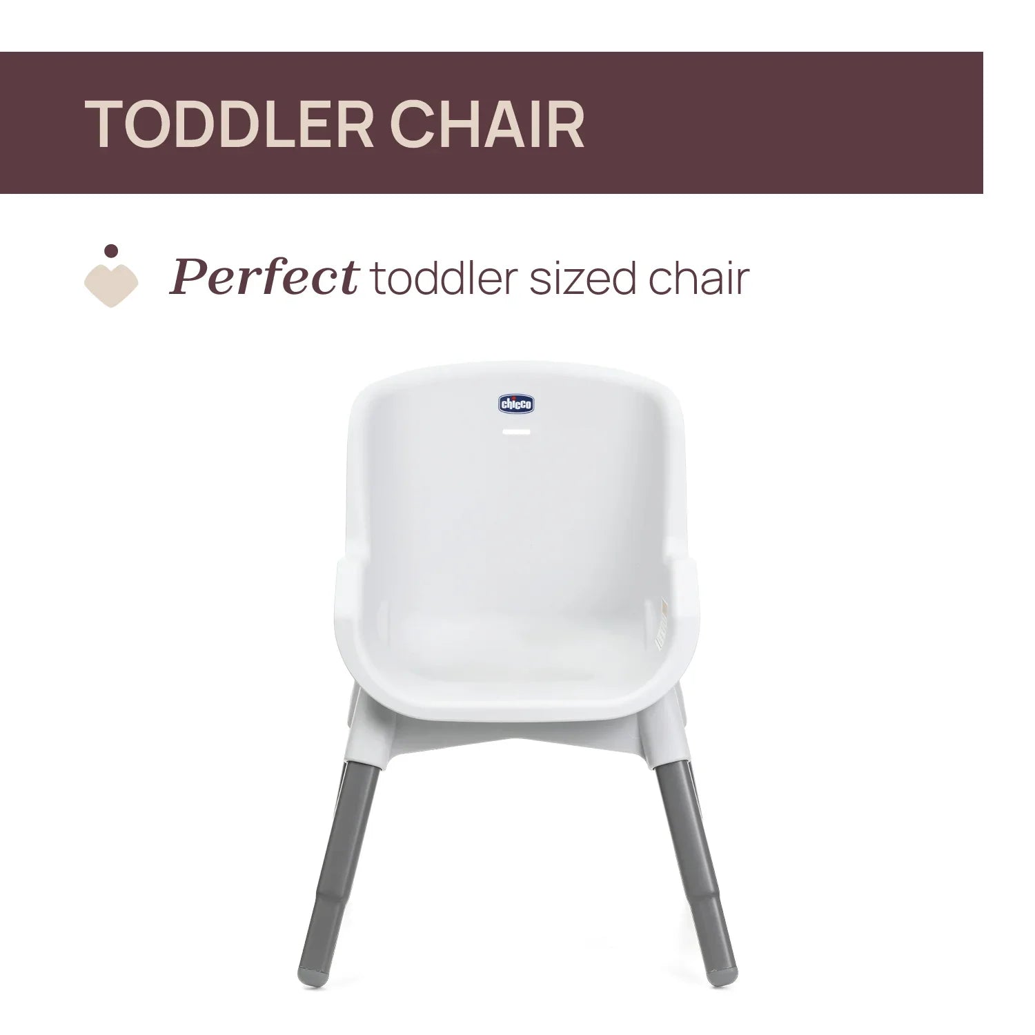 Chicco Zest Highchair Moon Grey