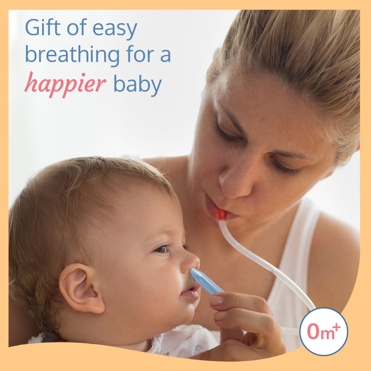 LuvLap Baby Nasal Aspirator 0-5 Years with Snotsucker mechanism (Blue)