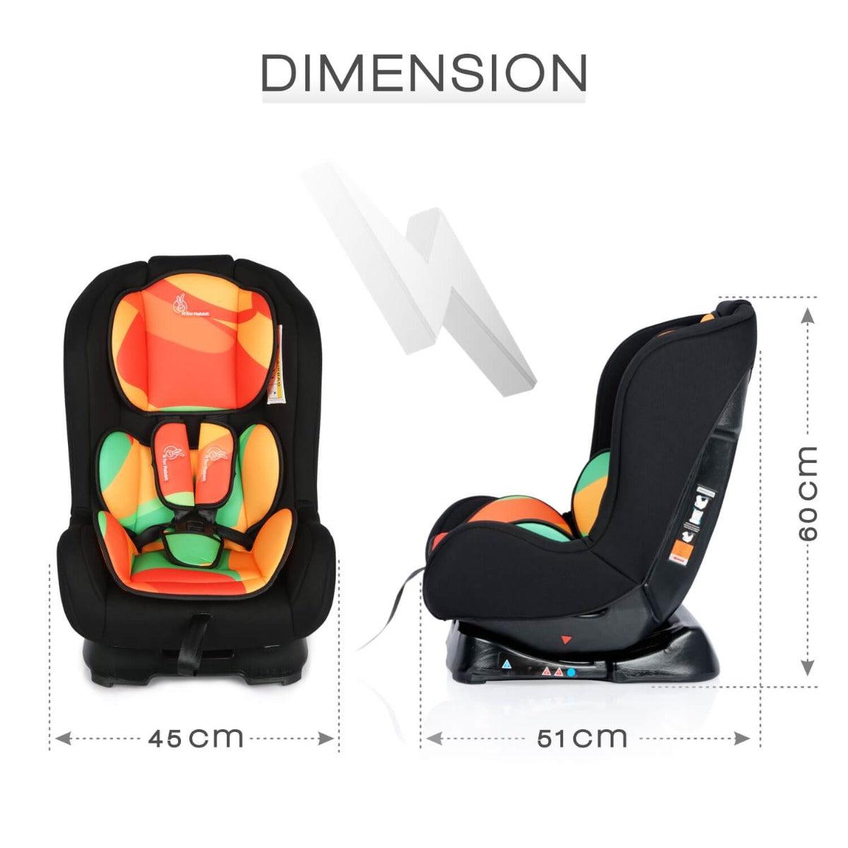 R for Rabbit Jack N Jill Baby Car Seat for 0 to 5 Years