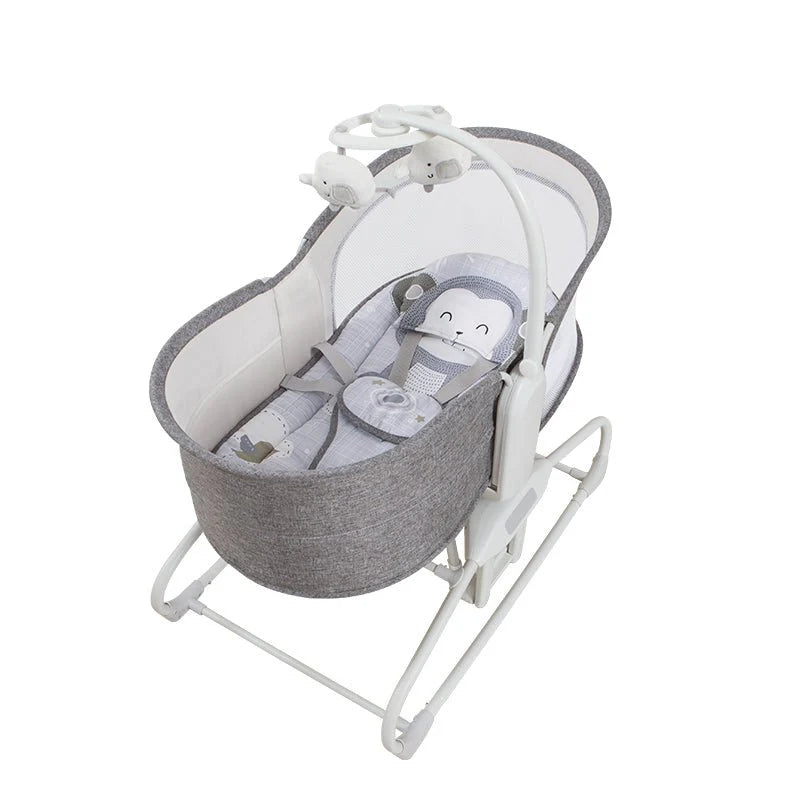 Mastela Bassinet 4 in 1 Swing & Bassinet- Grey