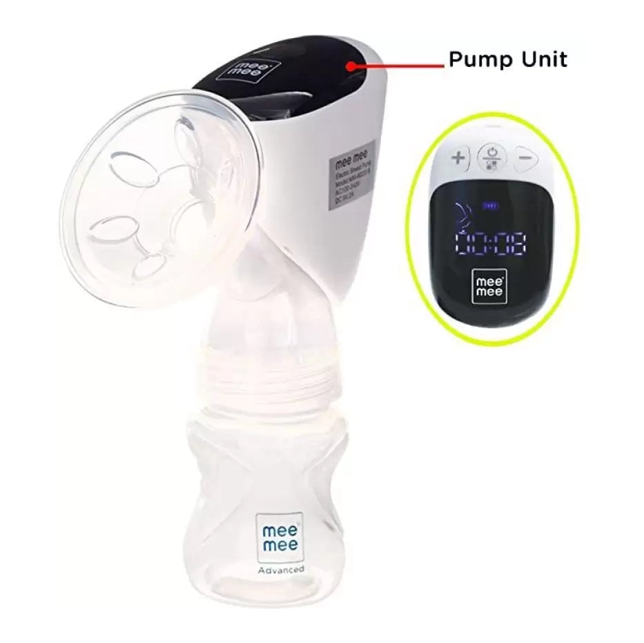 Me N Moms Mee Mee Advanced Digital Electric Breast Pump with 3 Modes