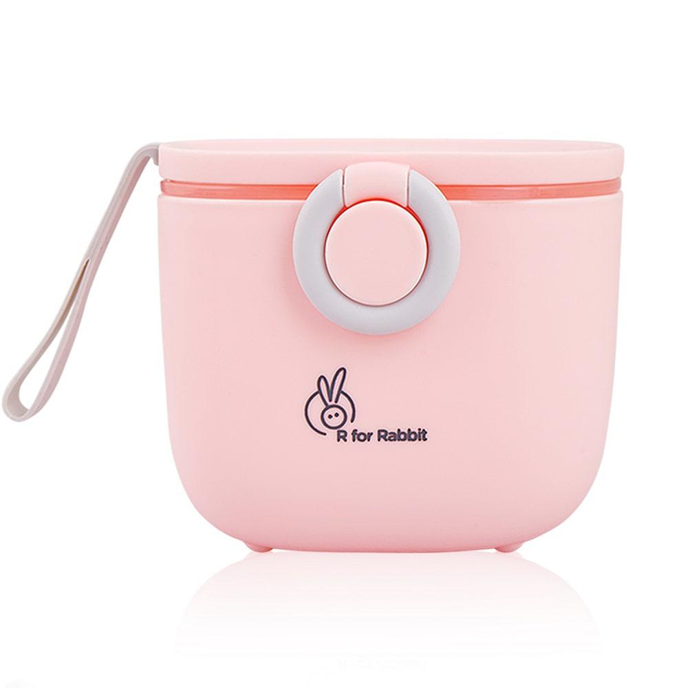 R for Rabbit First Feed Box with Scoop, BPA Free, Leak Proof