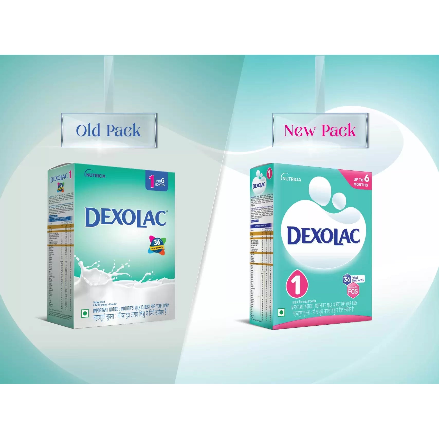 Nutrica Dexolac Stage 1 Infant Formula Milk powder for Babies (400 g, Upto 6 Months)