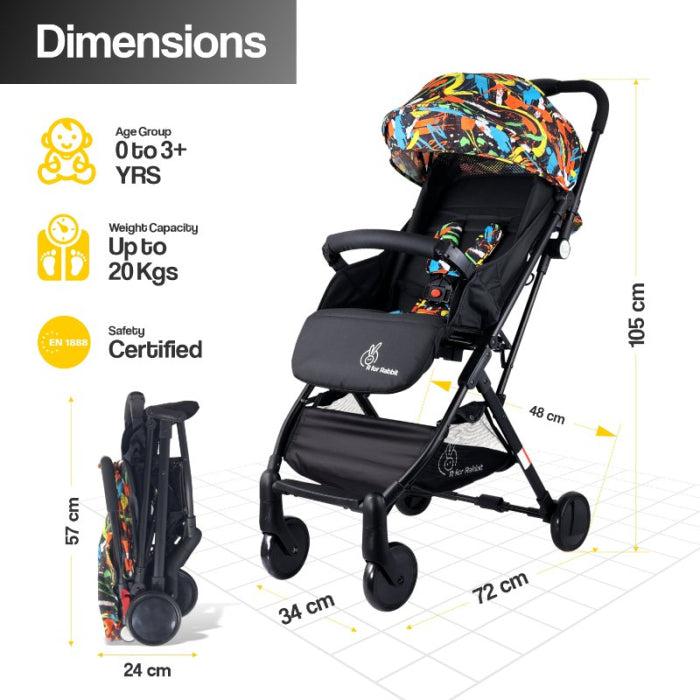 Pocket Lite Baby Stroller With Personalized Name Plate