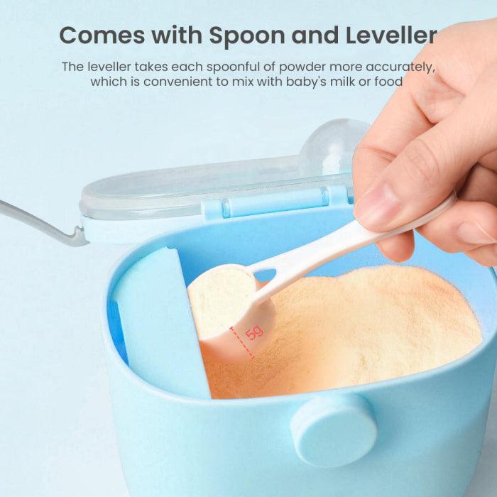 R for Rabbit First Feed Box with Scoop, BPA Free, Leak Proof
