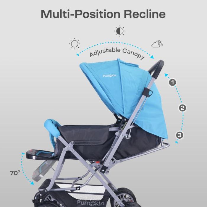 Kiddie Kingdom Baby Stroller With Personalized Name Plate