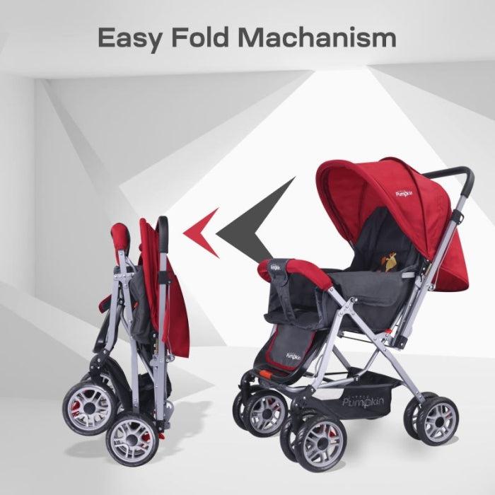 Kiddie Kingdom Baby Stroller With Personalized Name Plate