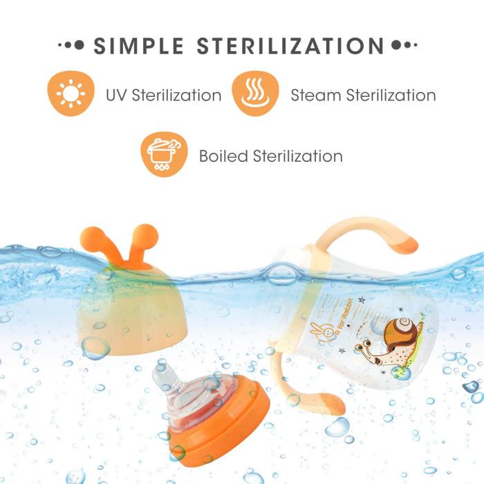 R for Rabbit Snozzy Baby Spout Sippy Cup Bottle 240 ML