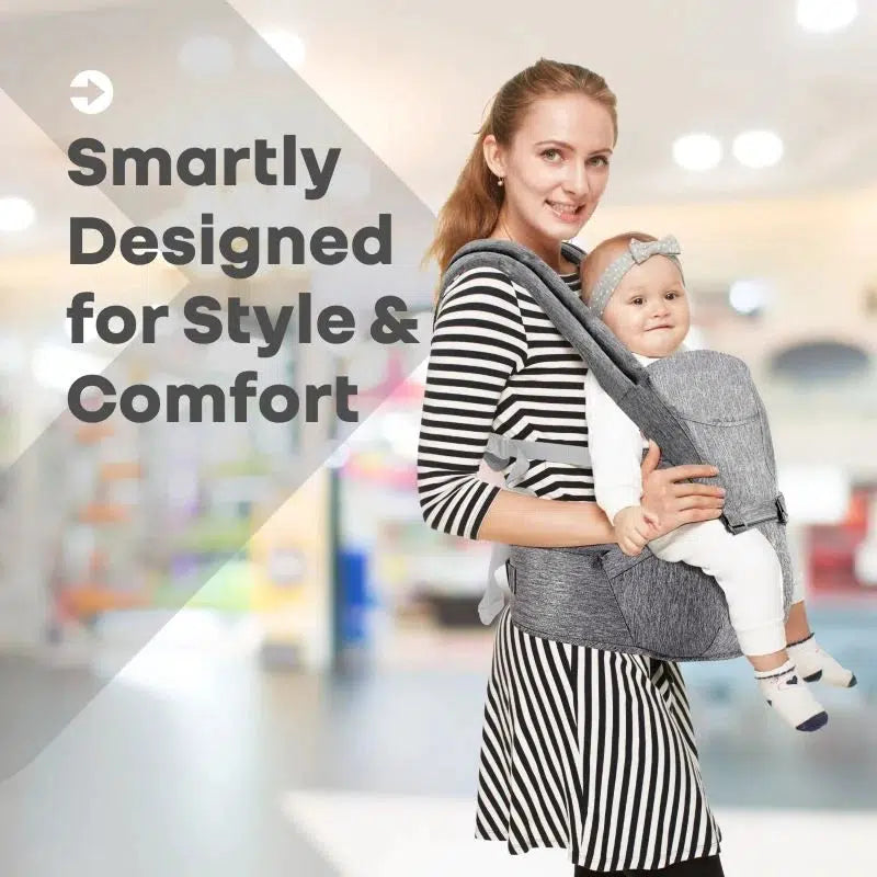 R for Rabbit Upsy Daisy Cool Baby Carrier -  Multi-Positional Versatility, Detachable cap, Breathable Fabric