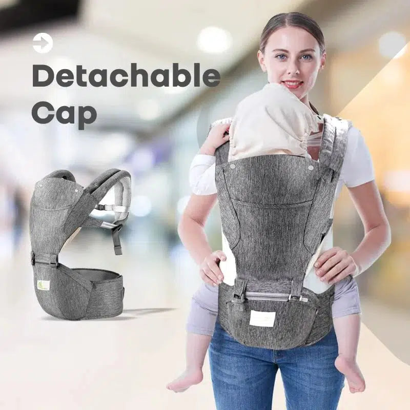R for Rabbit Upsy Daisy Cool Baby Carrier -  Multi-Positional Versatility, Detachable cap, Breathable Fabric
